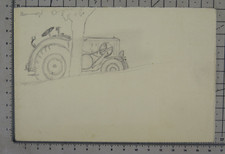 VIEUX DESSIN CROQUIS ÉSKIS