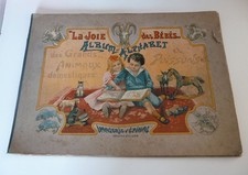 La joie des bébés Album Alphabet  Grands animaux domestiques IMAGERIE D'EPINAL