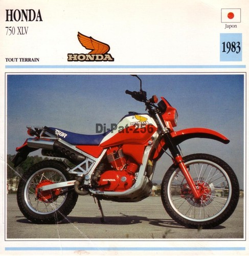 Fiche moto honda xlv 750 - :,