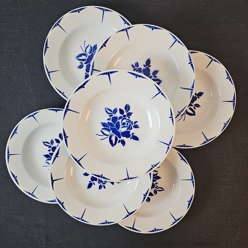 Assiettes creuses décor - assiettes,