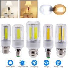 COB LED Corn Bulb E27 E26 E12 E14 B22 12W 16W Energy Saving Bright Light Lamp RF