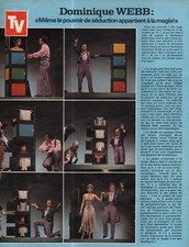 Coupure de presse Clipping 1978 Dominique Webb   (1 page)