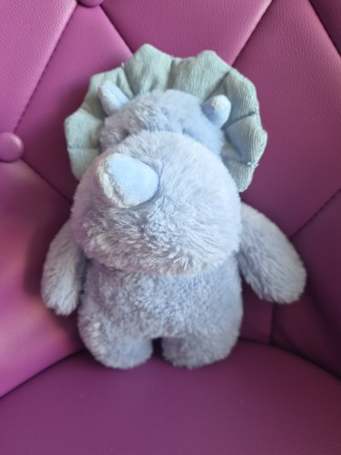 Doudou peluche tricératops