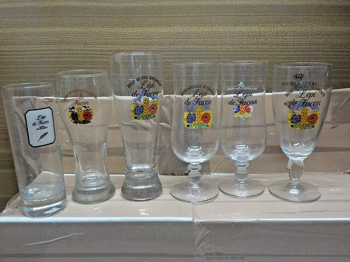Verre ancien biere - 6,