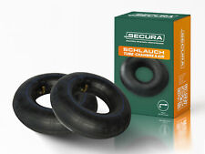 SECURA 2x chambres à air 15x6.00-6 valve coudée pour tondeuse autoportée