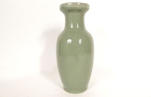 Vase balustre porcelaine