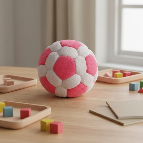 Ballon foot peluche - ballon, en