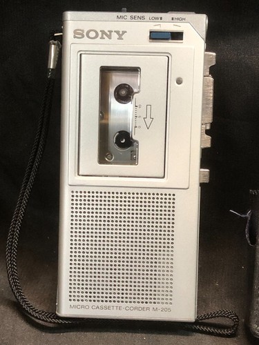 Sony micro cassette corder - cassette, m