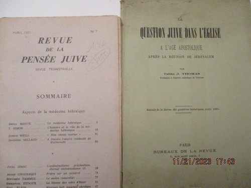 Livre question juive dans - la,