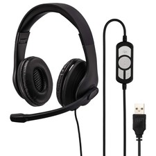 Hama PC Bureau USB Casque