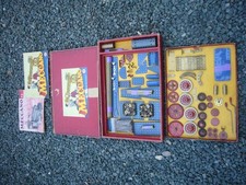 MECCANO  boîte 7 série bleu doré ficelé 