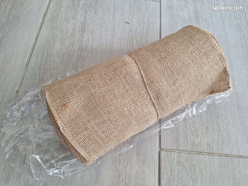 Rouleau toile jute - toile, 10m