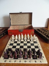 Jeux echec chinois moderne dans son coffret