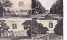 Lot de 4 cartes postales
