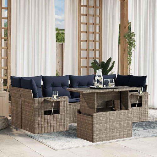 Salon jardin avec coussins - de,