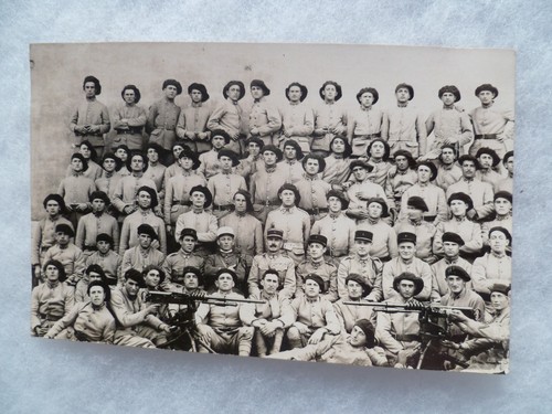 Cpa carte photo - carte, ria