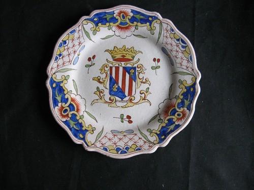 Superbe ancien plat - xixeme, en