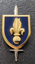 Insigne Militaire Ecole Application Infanterie Signé A.Bertrand Atlas (C11)