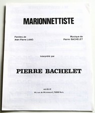 Partition vintage sheet music