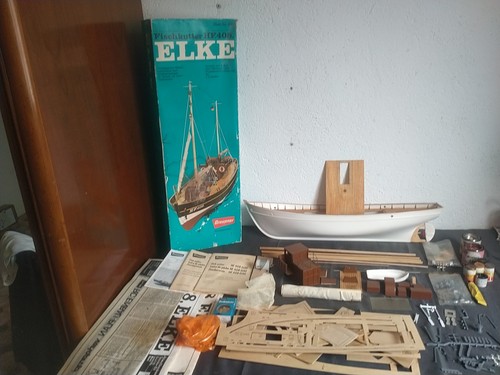 Graupner maquette fischkutter - maquette,