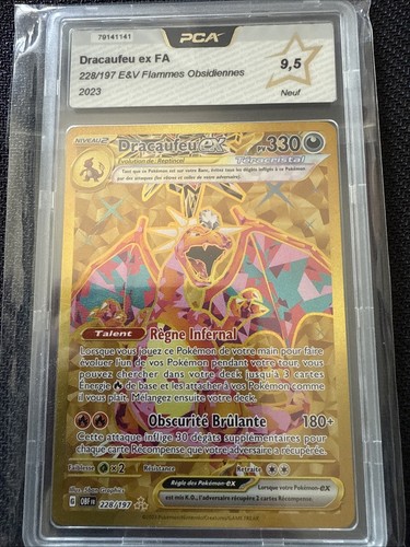 Carte pokémon dracaufeu ex - carte,
