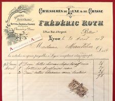 ● Frédéric ROTH Chaussures de luxe et chasse bottes de Saumur de courses facture