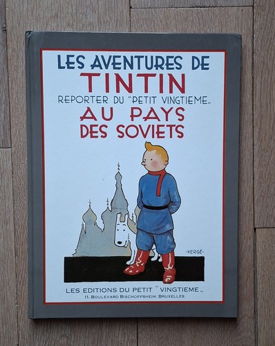 Tintin pays des soviets - tintin, au
