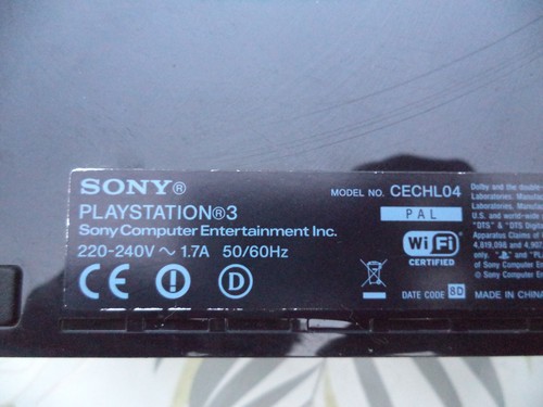 Console ps3 fat allume - console,