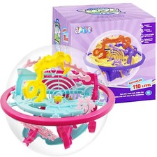 Boule de Labyrinthe 3D Maze110 BarrièRes 3D Labyrinthe BalleJouets Labyrinthe...