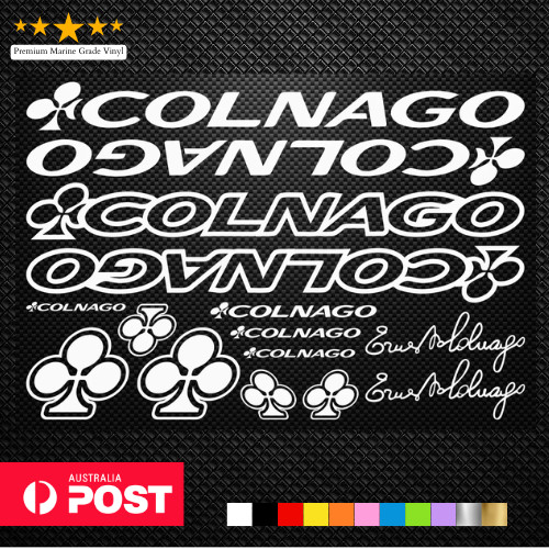 Colnago kit vinyl decals - colnago,