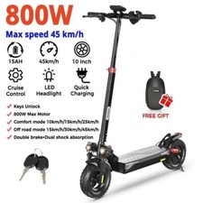 Trottinette Électrique iX4 IScooter Pliable Adulte avec Siege 800W 45Km/h 48V