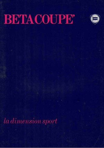 Catalogue brochure lancia beta - catalogue,