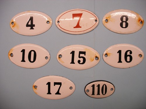 Lot anciennes plaques - 8,