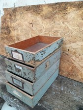 Lot Ancien Tiroir Patiné Meuble De Métier Vintage, Voir Photos Relooking Deco