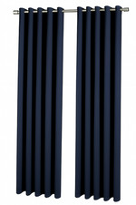 Rideaux Thermiques Noir Uni À