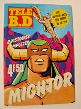 Mightor TELE B.D n°3 Ed. Hanna Barbera 1978 avec autocollants TBE