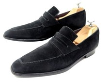 CHAUSSURES BERLUTI WARHOL 8 42 MOCASSINS EN DAIM NOIR SUEDE LEATHER SHOES 1720€