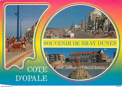 Carte postale bray - carte, 59