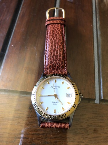 Montre aurore swiss - swiss, saphir