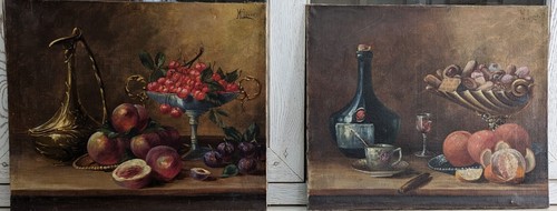 Paire tableaux deux nature - tableaux,