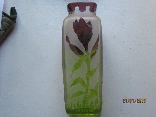 Vase côtés en verre - vase, à