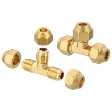 3/8" x 3/8" x 3/8" Laiton