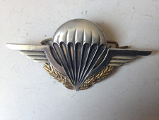 INSIGNE MILITAIRE FRANCE  BREVET  PARACHUTISTE  BREVET  BIPM  BALME N°  TAP