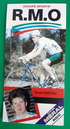 Cyclisme carte cycliste - carte,