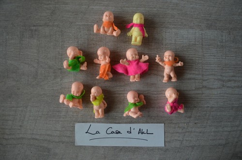 10x figurines les magic babies - 10x,