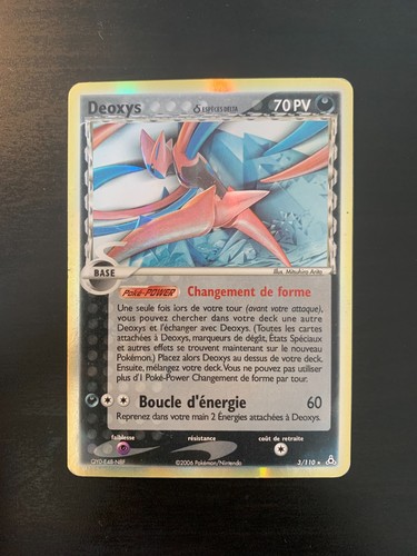 Carte pokémon deoxys - pokémon, 3/110