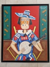 Roland Chanco Huile sur toile