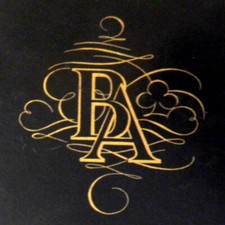 Ancien jeu de carte oracle Ma nostalgie par Bernadette Aubin voyance dos doré or