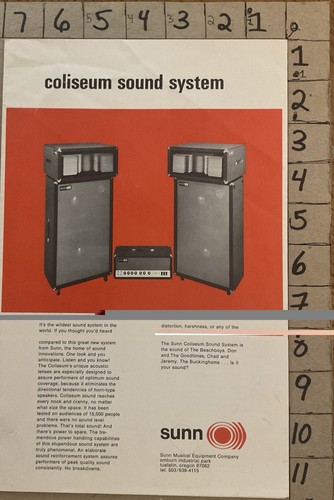 Sunn amp price list catalog - sunn,
