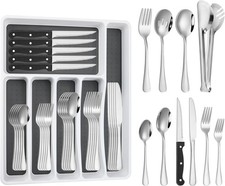 53PCS Silverware Set for 8